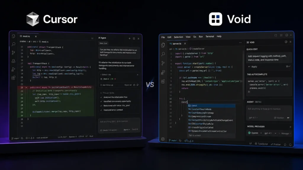AI Code Editors in 2026: Cursor vs Void Which Dev Tool Wins?