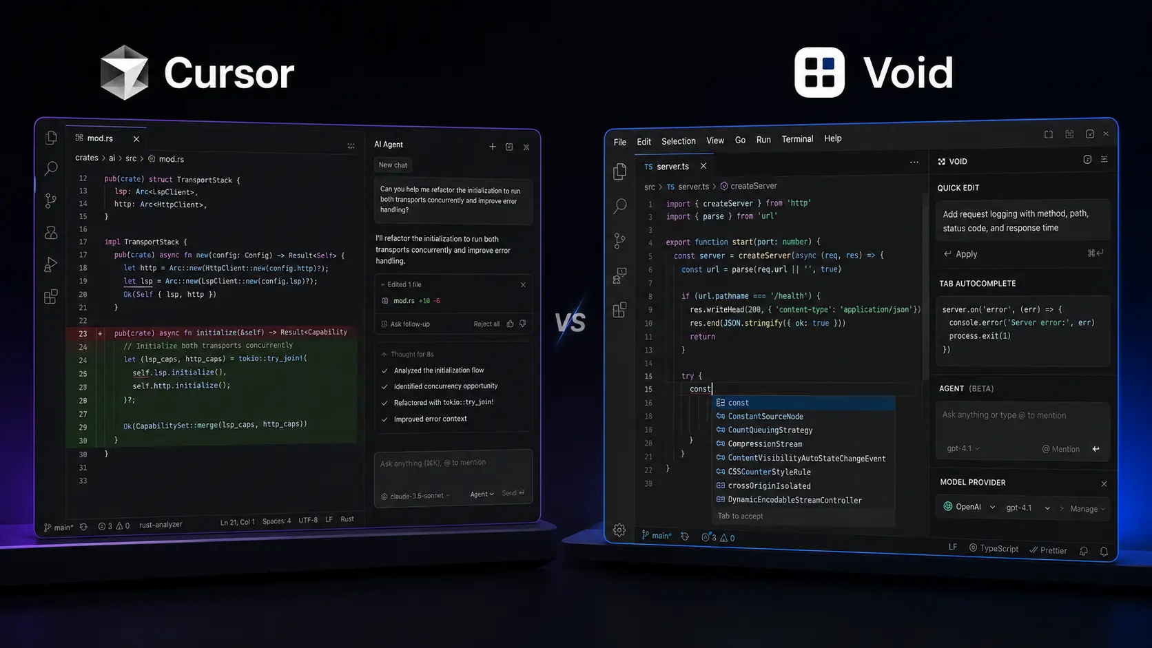 AI Code Editors in 2026: Cursor vs Void Which Dev Tool Wins?