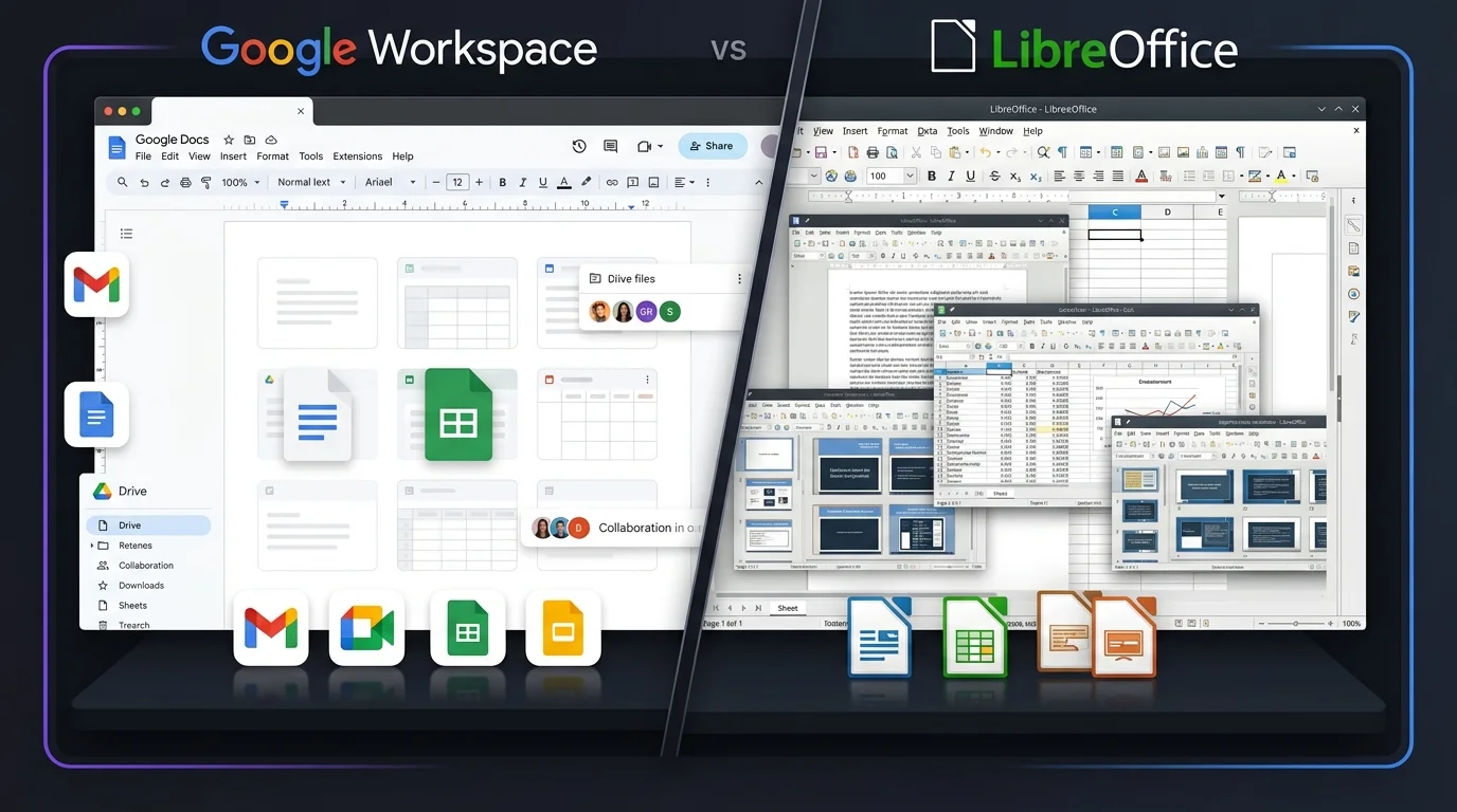 Google Workspace vs LibreOffice
