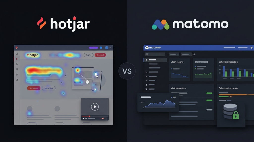 Hotjar vs Matomo: Better User Insights or More Control Over Your Data?