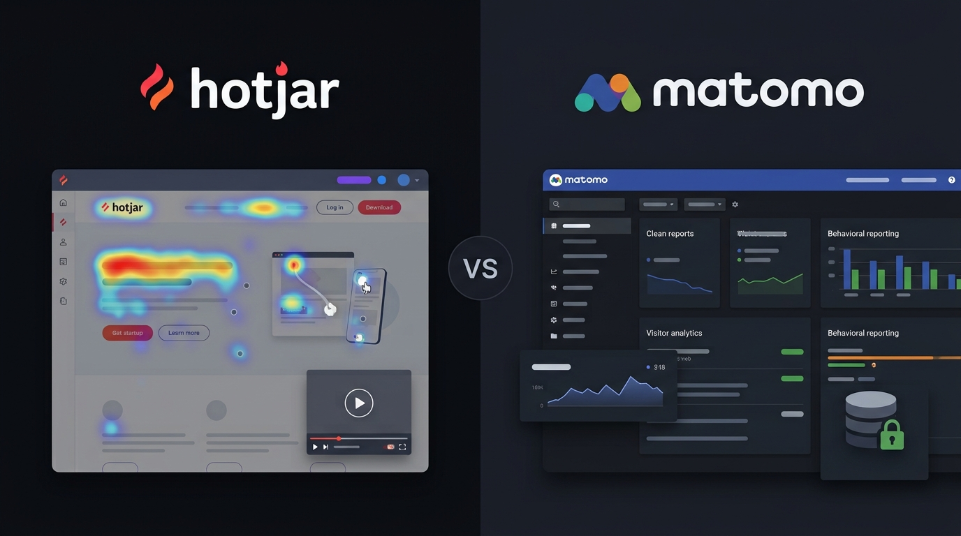 Hotjar vs Matomo: Better User Insights or More Control Over Your Data?