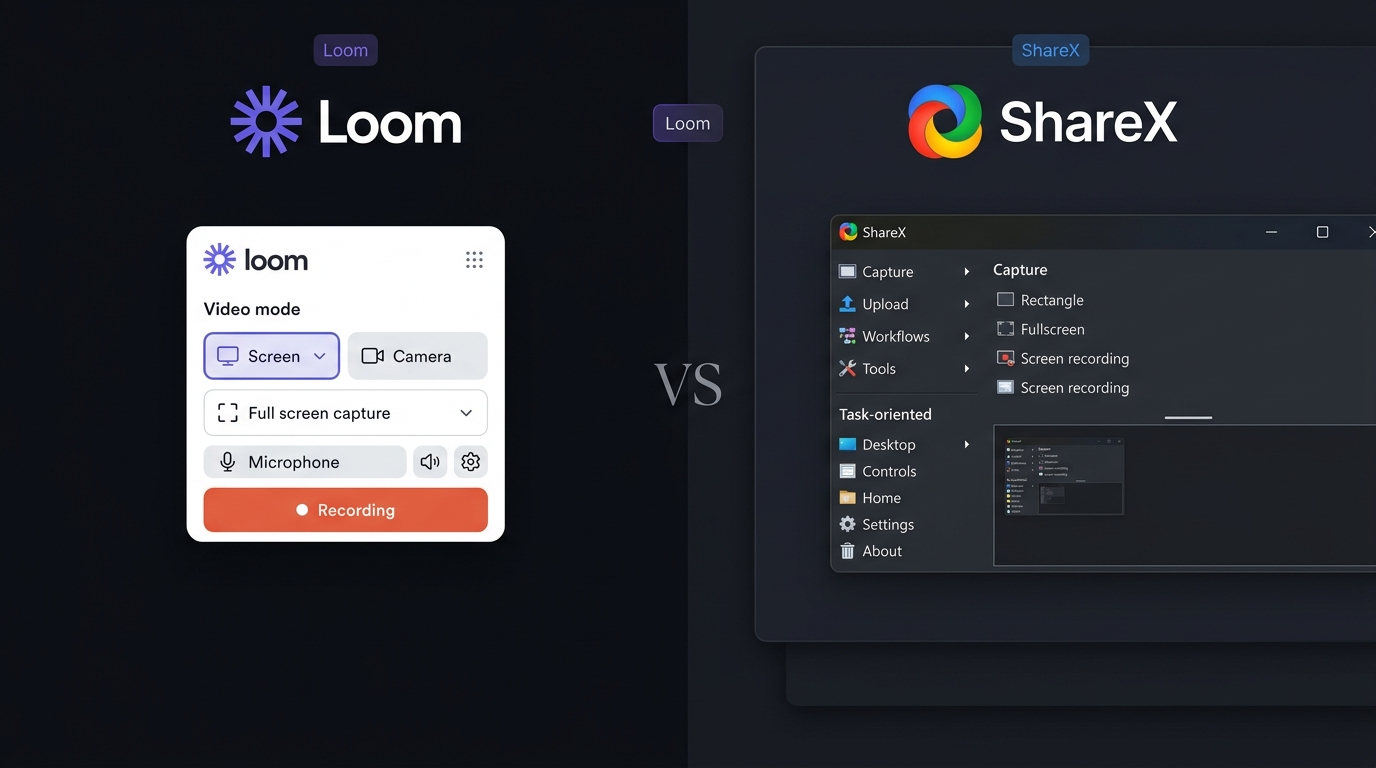 Loom vs ShareX: Is Paying for Screen Recording Actually Worth It?