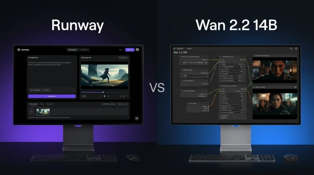 Runway vs Wan 2.2 14B: Which AI Video Generator Is Better in 2026?