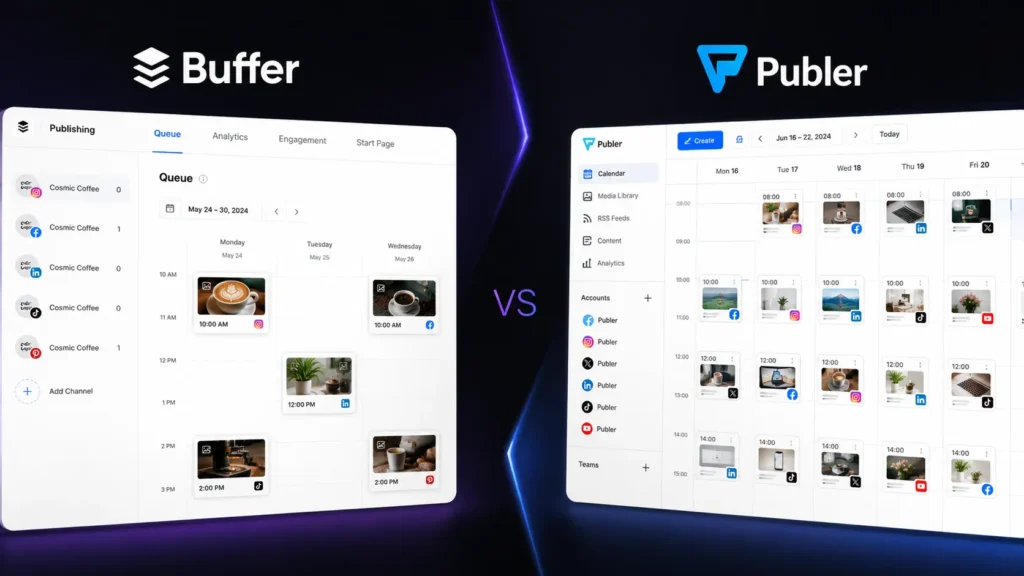 Social Media Management: Buffer vs Publer Which One Is Better?