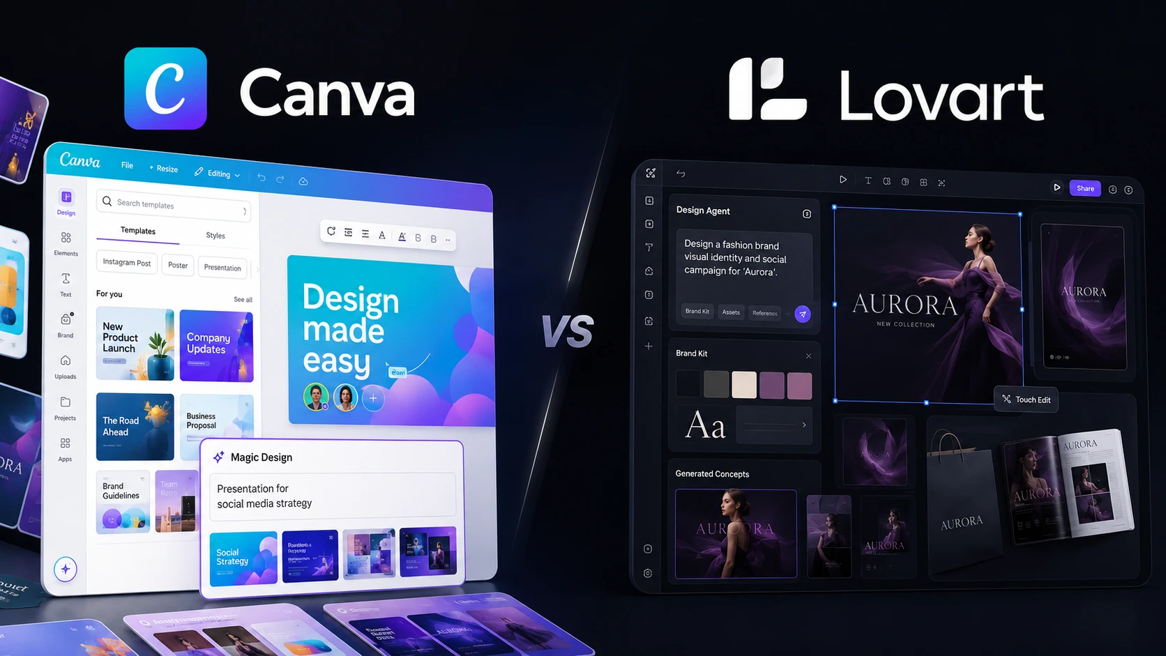 AI Design Platforms: Canva vs Lovart Features and Pricing Compared in 2026