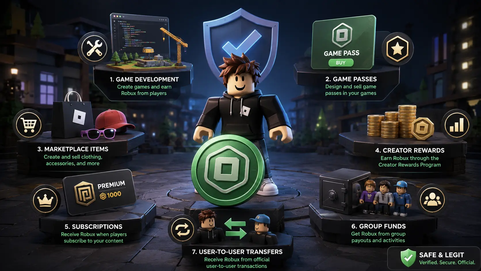 How to Get Free Robux on Roblox: 7 Safe and Legit Ways