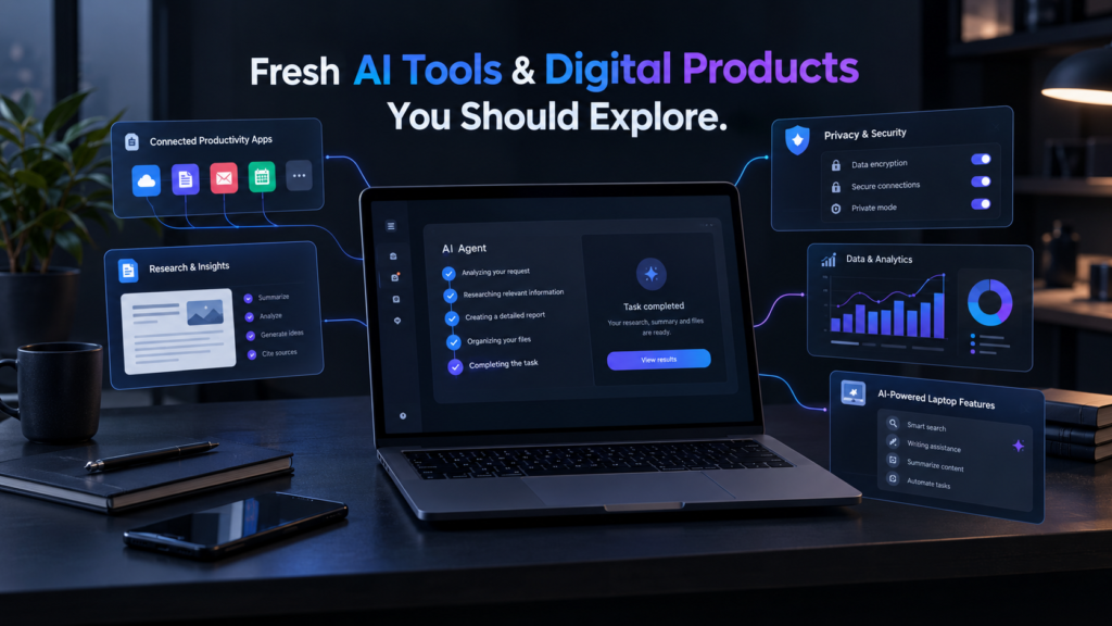 Fresh AI Tools & Digital Products You Should Explore