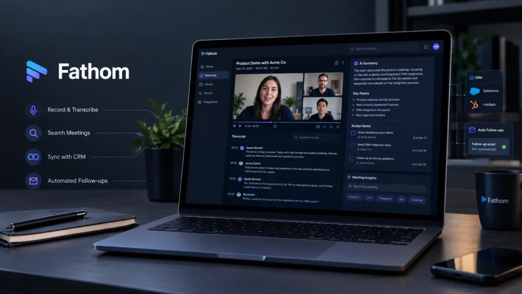 Fathom AI: The AI Meeting Assistant That Records, Transcribes, and Summarizes Your Calls