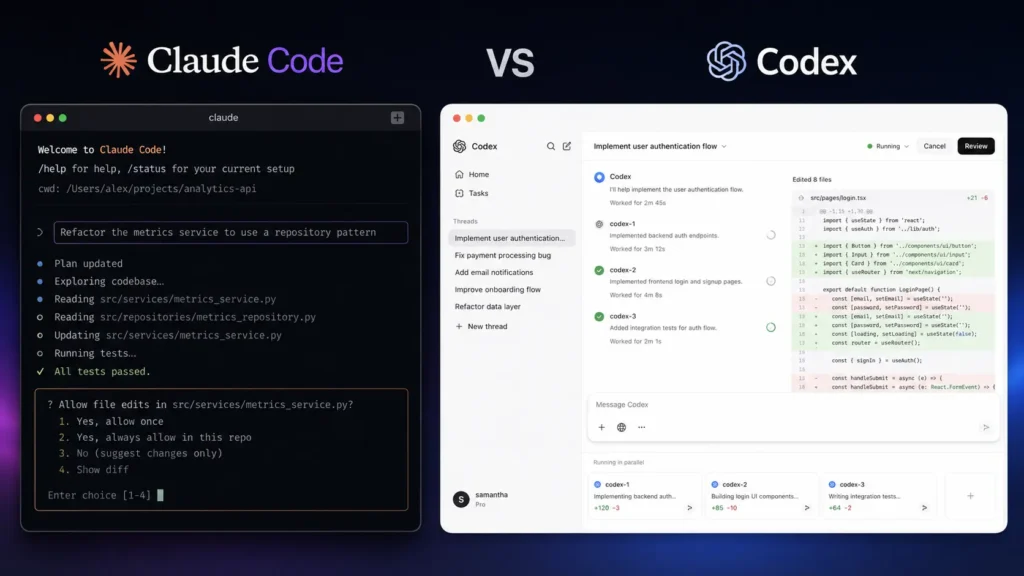 AI Coding Agent: Claude Code vs Codex Which Is Better in 2026?