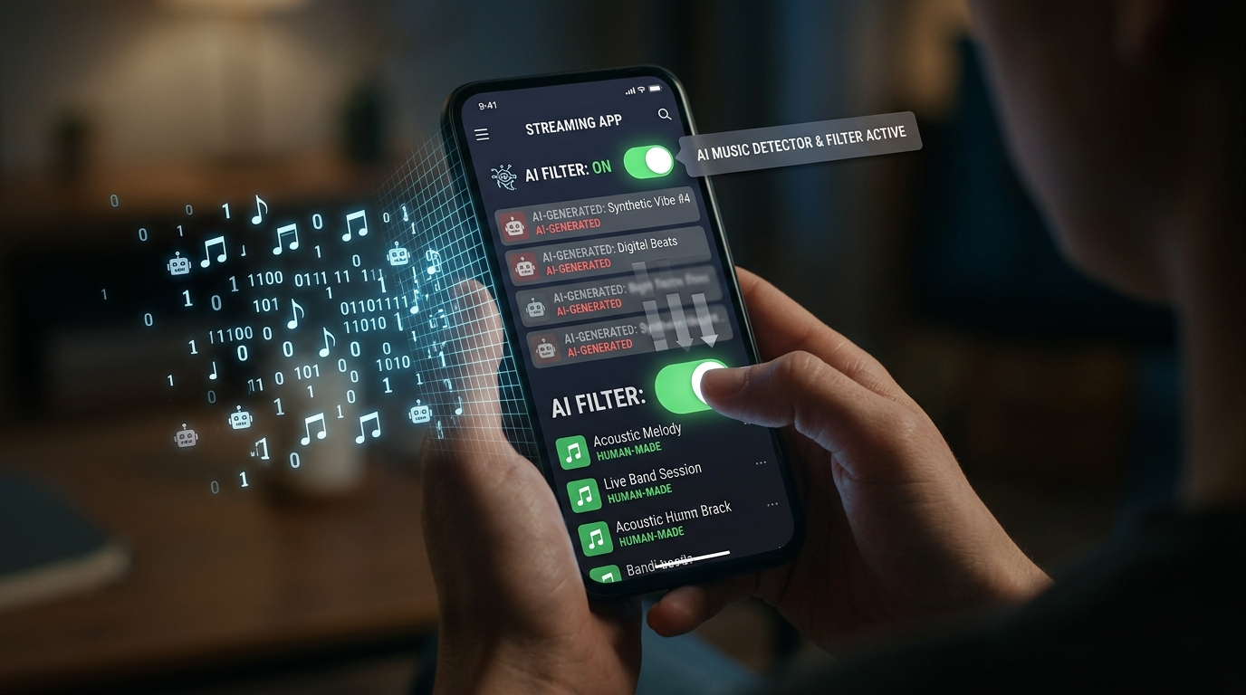 AI Music Is Flooding Streaming Apps: How to Spot It and Filter It Out