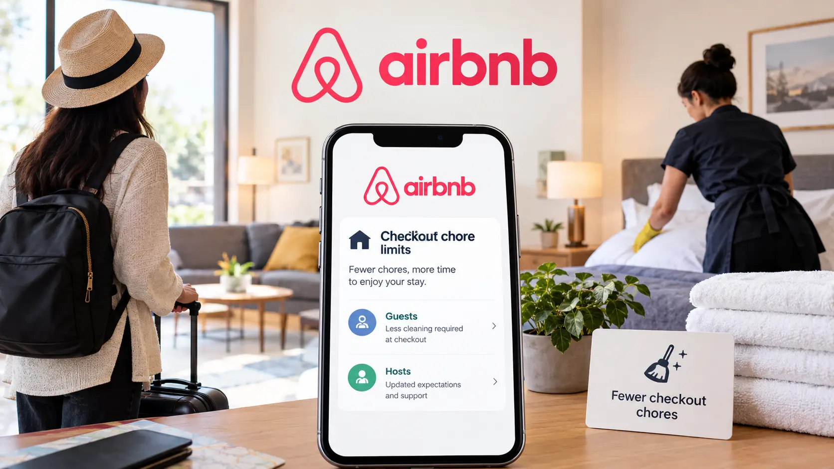 Airbnb Limits Checkout Chores: What Changes for Guests and Hosts