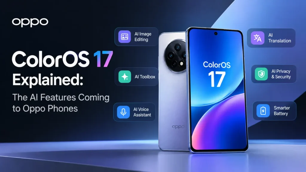 ColorOS 17 Explained: The AI Features Coming to Oppo Phones