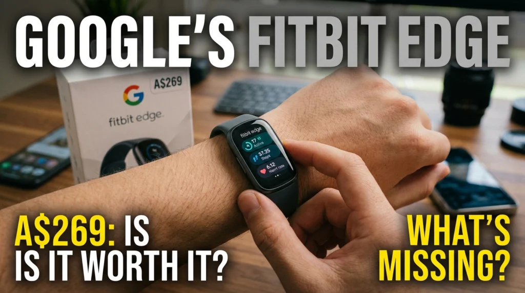 Google’s Fitbit Edge: Is the New A$269 Tracker Worth It, and What’s Missing?