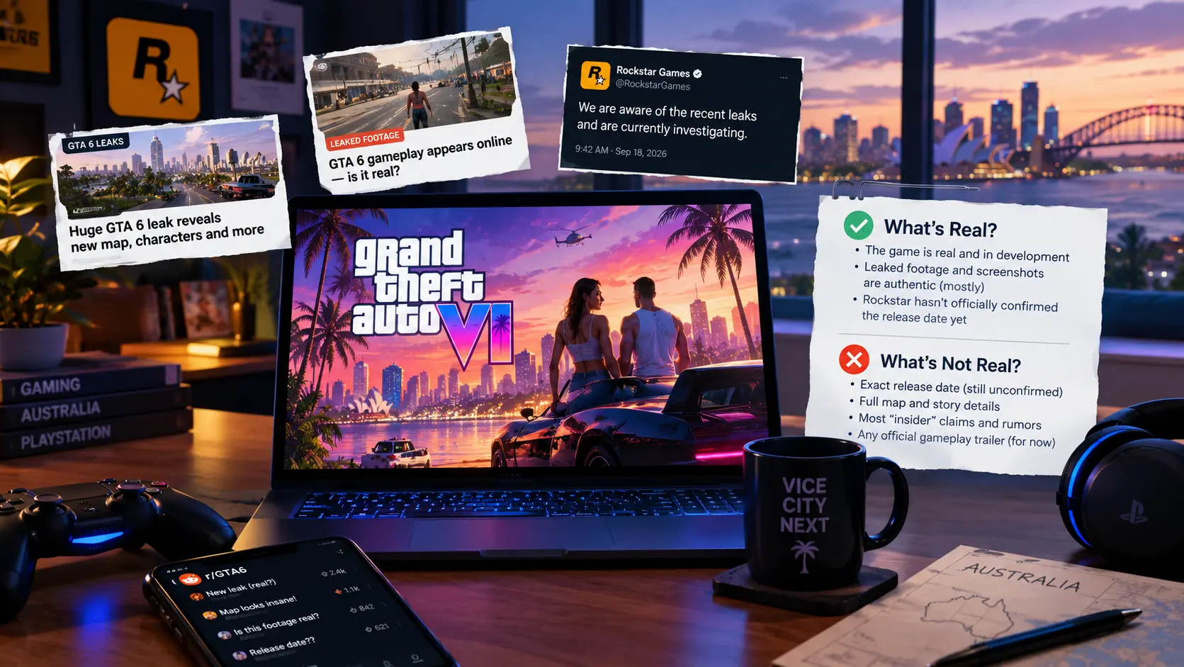GTA 6 Leaks Are Everywhere: What’s Real and What Australian Players Should Know