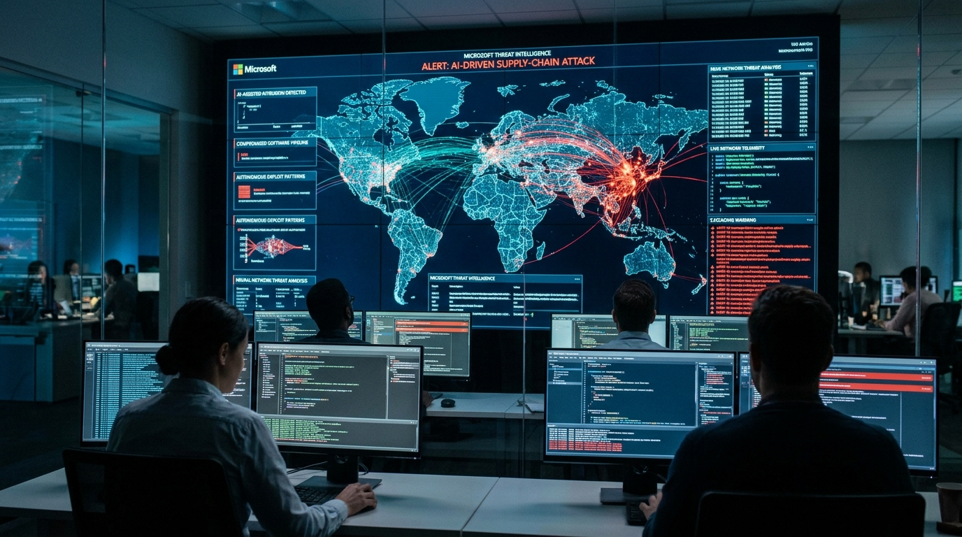 Chinese Hackers Used an AI Hacking Tool in a Major Supply-Chain Attack, Says Microsoft
