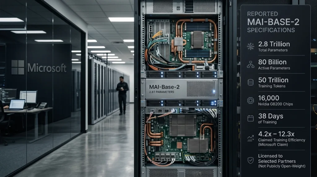 Microsoft’s MAI-Base-2: The 2.8 Trillion Parameter AI Model, Explained Simply