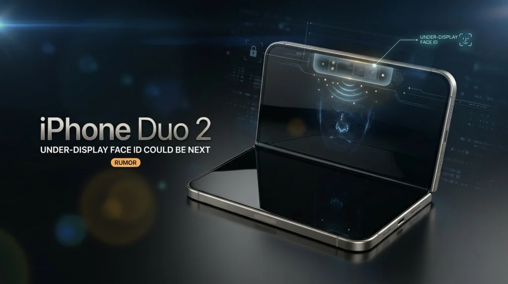 iPhone Duo 2 Rumours: Under-Display Face ID Could Be Next